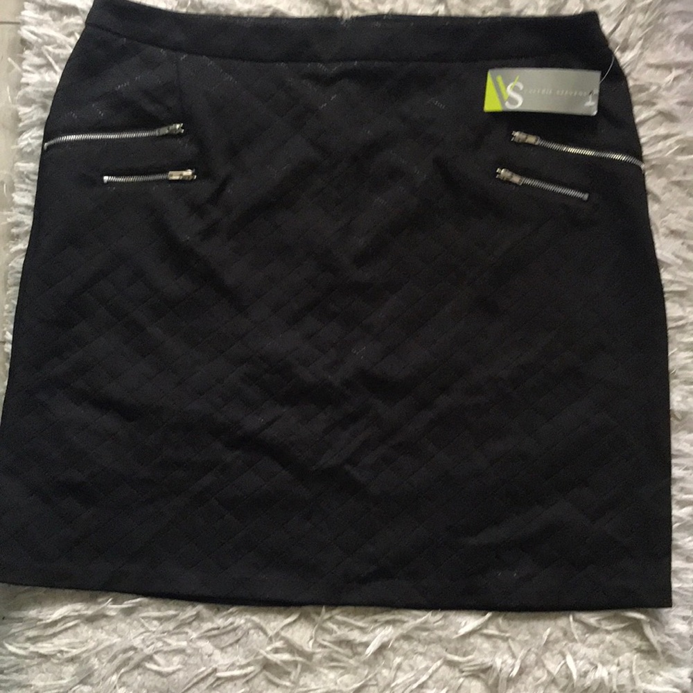 Pencil Midi Black Skirt